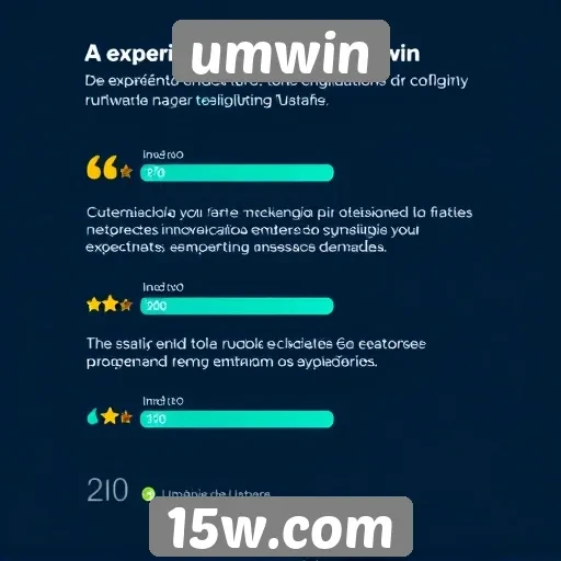 Experiência móvel do Umwin é bem avaliada